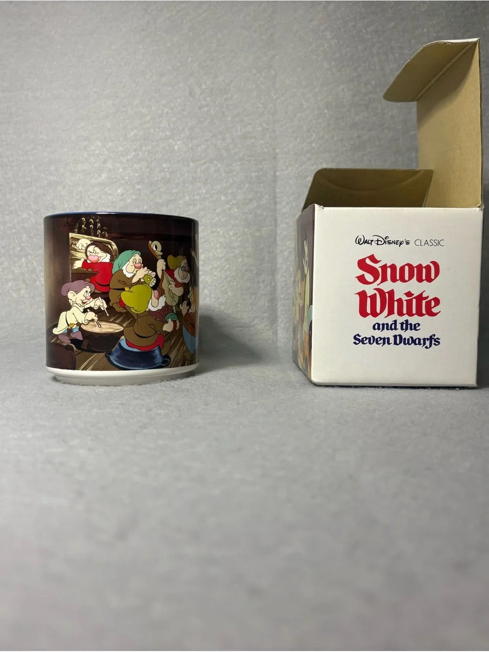 Vintage 1980’s Walt Disney Classic Snow White Coffee Mug - Original Box